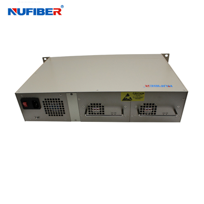카드 유형 미디어 컨버터 NF-R1600D-2U를 위한 16 슬롯 19 &quot; 2U 랙 마운트 서버 섀시