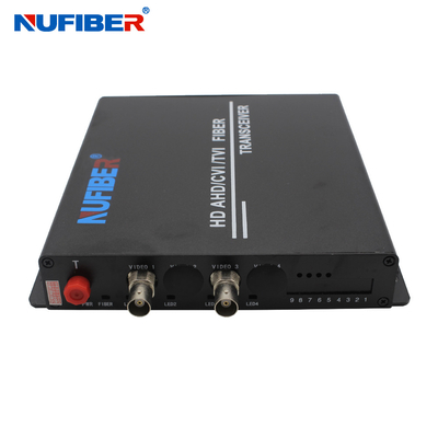 2BNC 1RS485 비디오 광 변환 장치 비 압축 부호화 기술