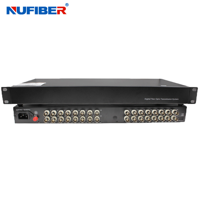 32BNC RS485 비디오 오디오 데이터 섬유 미디어 컨버터
