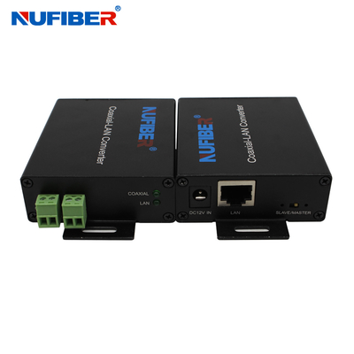 CCTV IP 장치를 위한 12V DC 2KM 1 LAN 포트 2 철사 이더네트 증량제