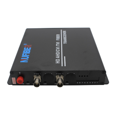 HD AHD / TVI / 항체의 수가 감소한 상태 1080P 섬유 비디오 변환기 2Ch 2MP 단순한 SM 1310년 / 1550nm FC