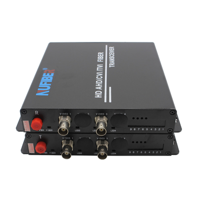 HD AHD / TVI / 항체의 수가 감소한 상태 1080P 섬유 비디오 변환기 2Ch 2MP 단순한 SM 1310년 / 1550nm FC