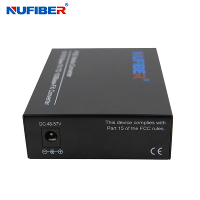 IEEE802.3af POE Powered Switch Media Converter Single Mode Single Fiber SC 20km