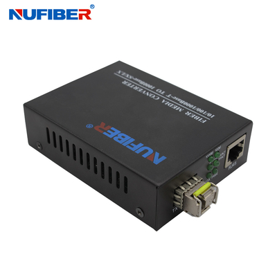 NF-C2200-SFP 10 100 1000M 광섬유 SFP 미디어 컨버터